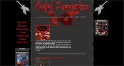 Desktop Screenshot of metal-inquisition.de