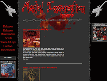 Tablet Screenshot of metal-inquisition.de